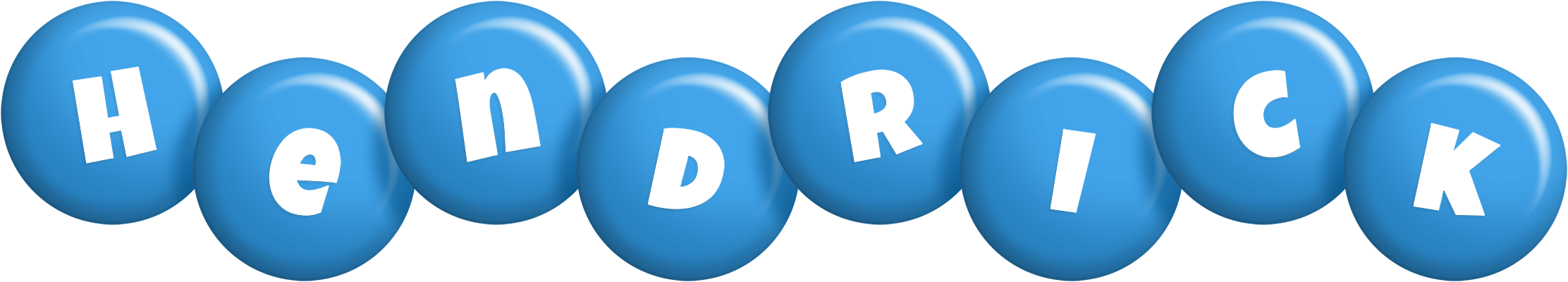 Hendrick candy-blue logo