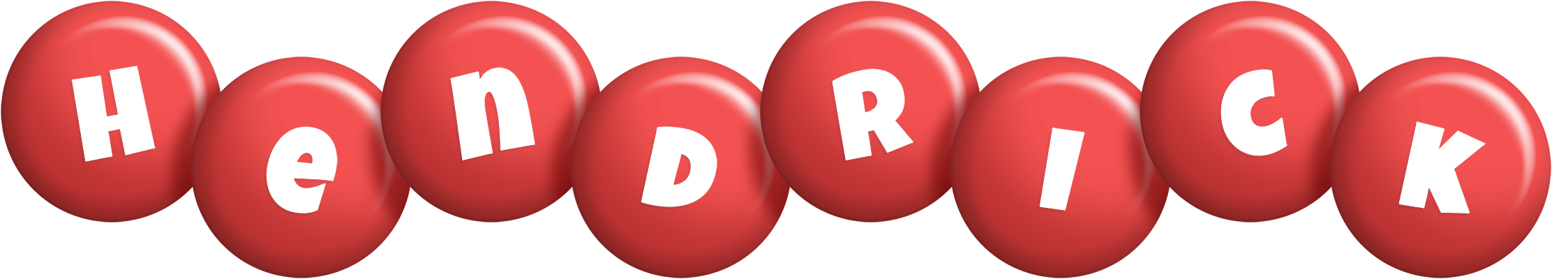 Hendrick candy-red logo