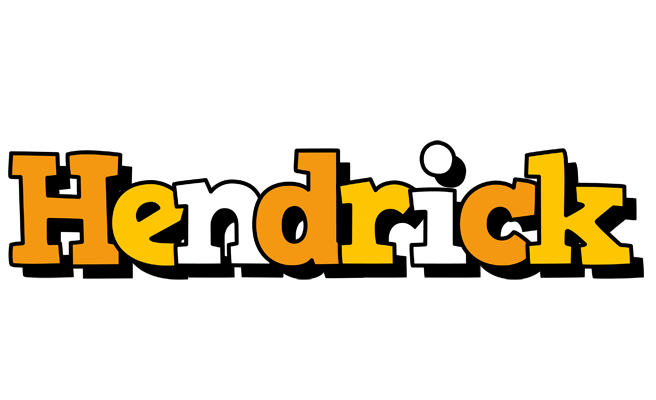 Hendrick cartoon logo
