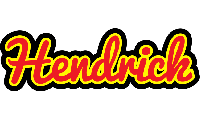 Hendrick fireman logo