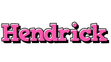 Hendrick girlish logo