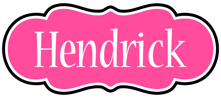 Hendrick invitation logo