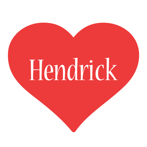 Hendrick love logo