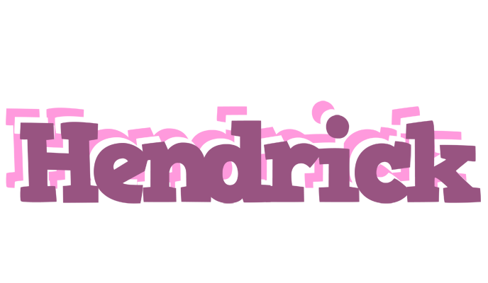 Hendrick relaxing logo
