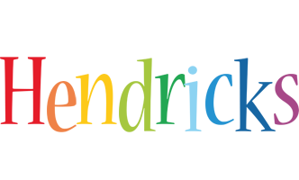 Hendricks birthday logo