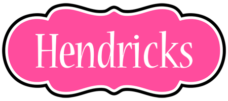 Hendricks invitation logo