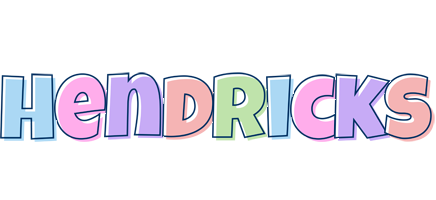 Hendricks pastel logo