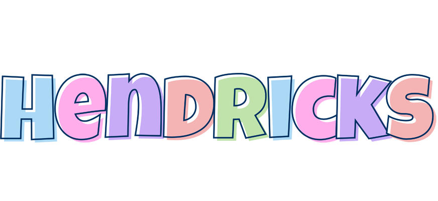 Hendricks pastel logo