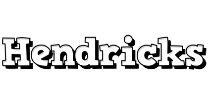 Hendricks snowing logo