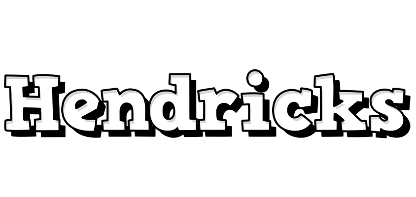 Hendricks snowing logo