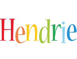 Hendrie birthday logo