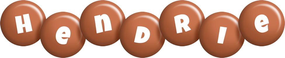 Hendrie candy-brown logo