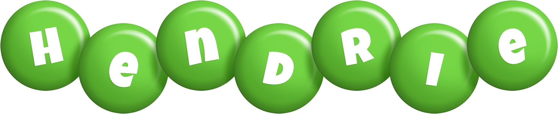 Hendrie candy-green logo