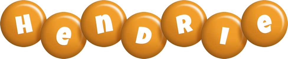 Hendrie candy-orange logo