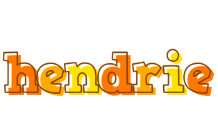 Hendrie desert logo