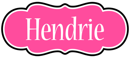 Hendrie invitation logo