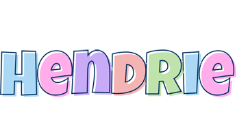 Hendrie pastel logo