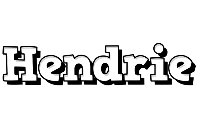 Hendrie snowing logo