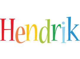 Hendrik birthday logo