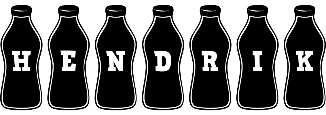 Hendrik bottle logo