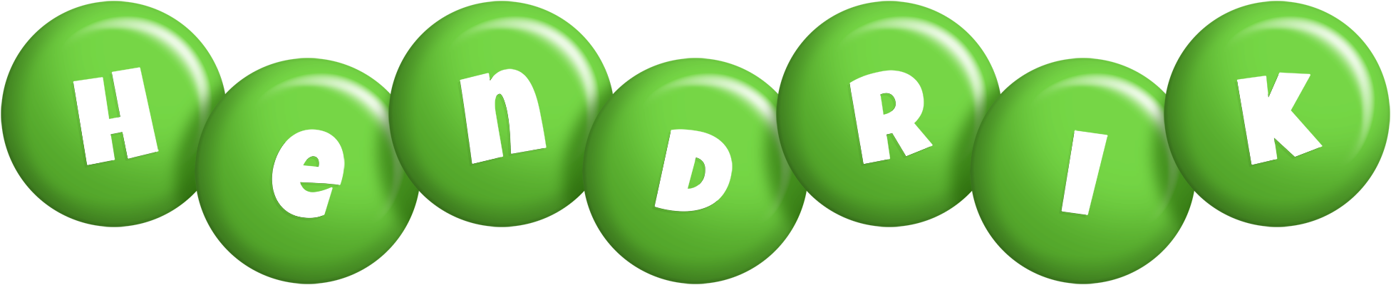 Hendrik candy-green logo
