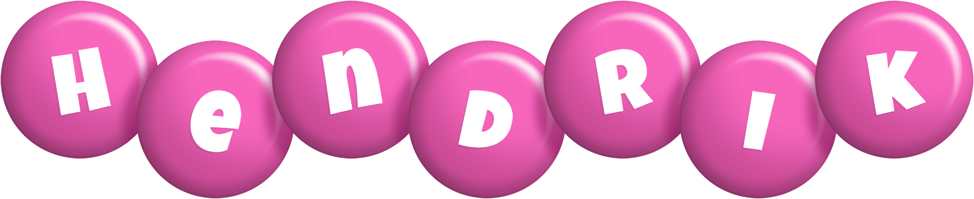 Hendrik candy-pink logo