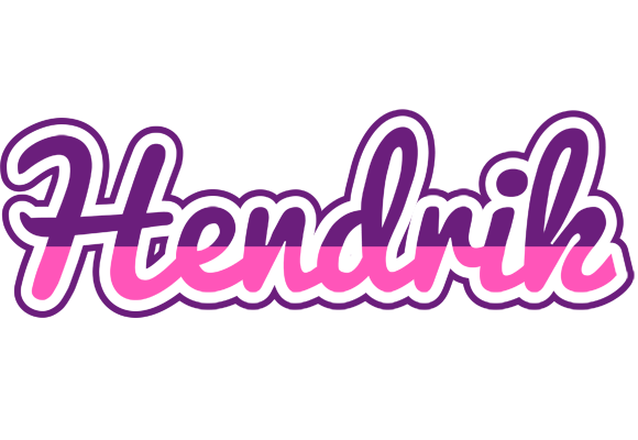 Hendrik cheerful logo