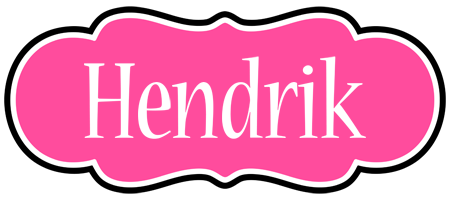 Hendrik invitation logo