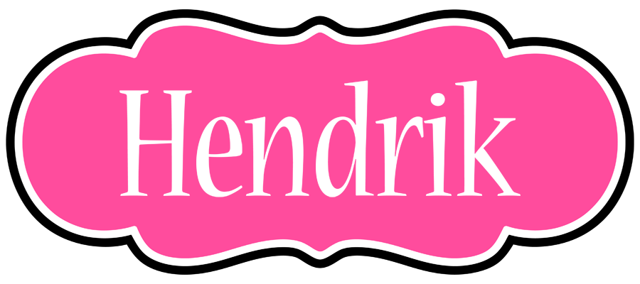 Hendrik invitation logo