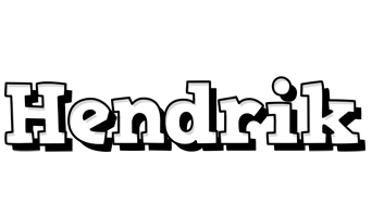 Hendrik snowing logo