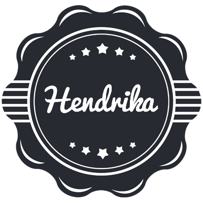 Hendrika badge logo