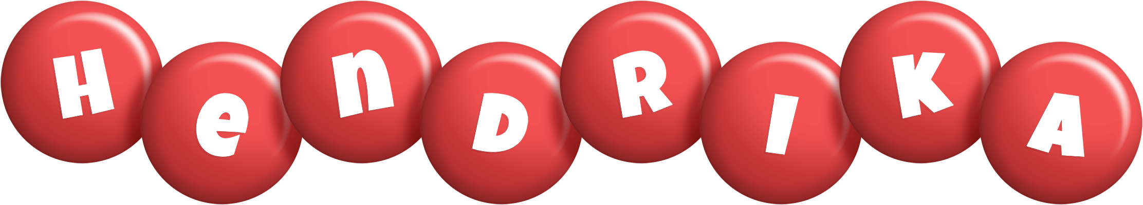 Hendrika candy-red logo