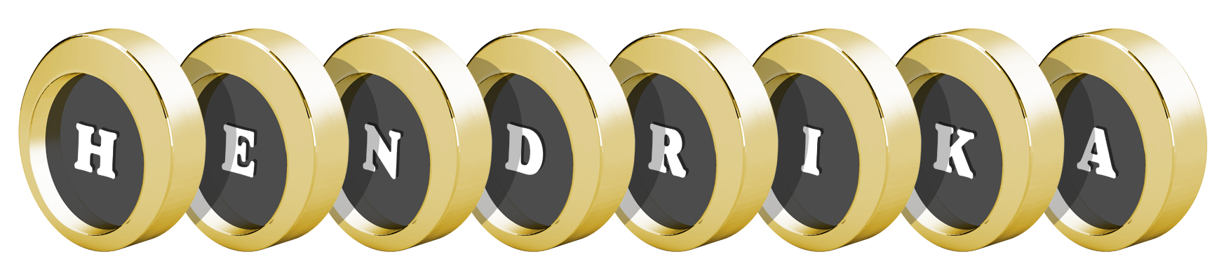 Hendrika gold logo