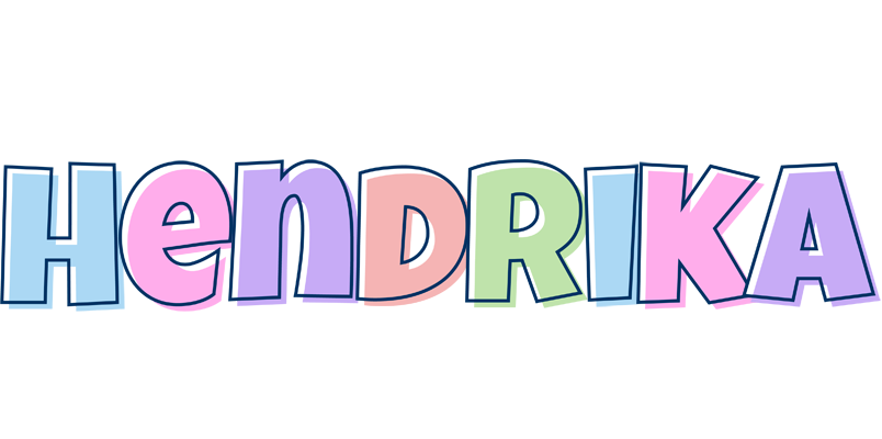 Hendrika pastel logo