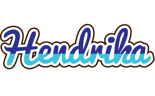 Hendrika raining logo