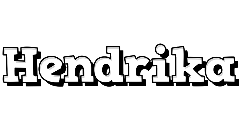 Hendrika snowing logo