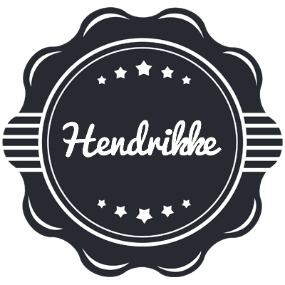 Hendrikke badge logo