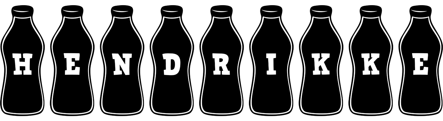 Hendrikke bottle logo