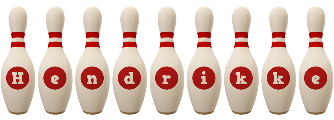 Hendrikke bowling-pin logo
