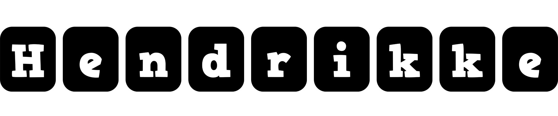 Hendrikke box logo