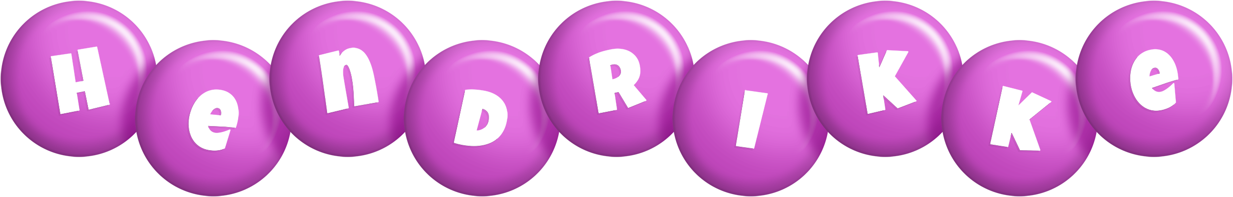 Hendrikke candy-purple logo