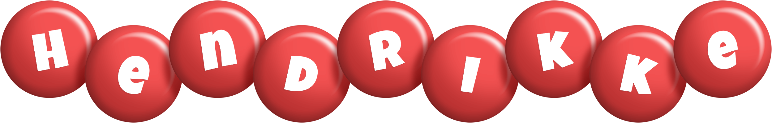 Hendrikke candy-red logo