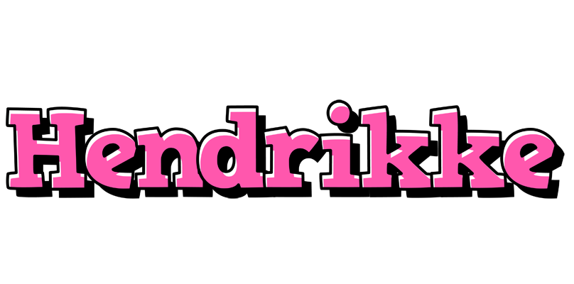 Hendrikke girlish logo
