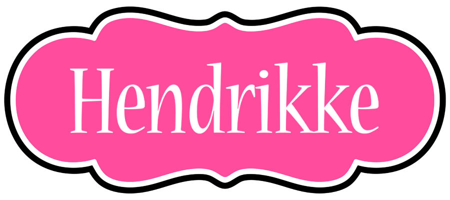 Hendrikke invitation logo