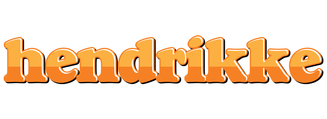 Hendrikke orange logo