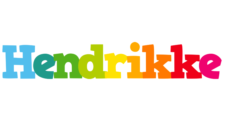 Hendrikke rainbows logo