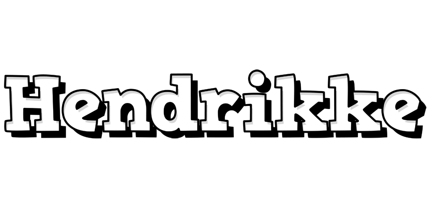 Hendrikke snowing logo