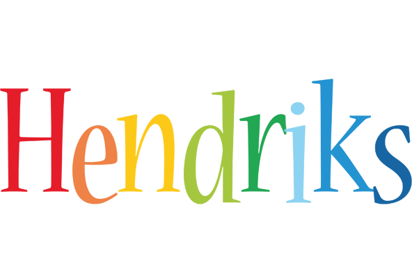 Hendriks birthday logo
