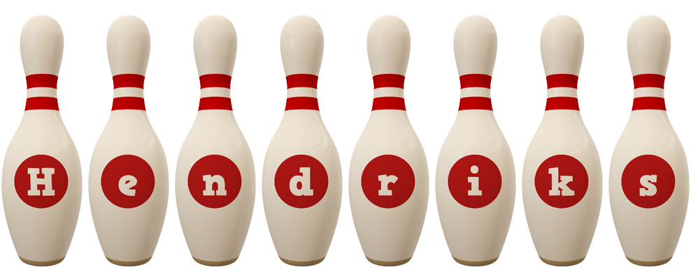 Hendriks bowling-pin logo