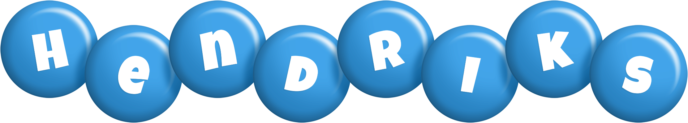 Hendriks candy-blue logo